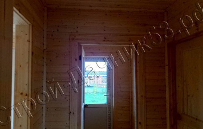 4 Каркасный дом Д-4, 9х8м, 75 М²,  Калужская область, Малоярославецкий район, КП Велиборы (12)